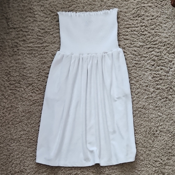 Beach Riot Lilee Strapless Smocked Cover-Up Dress - Picture 6 of 10